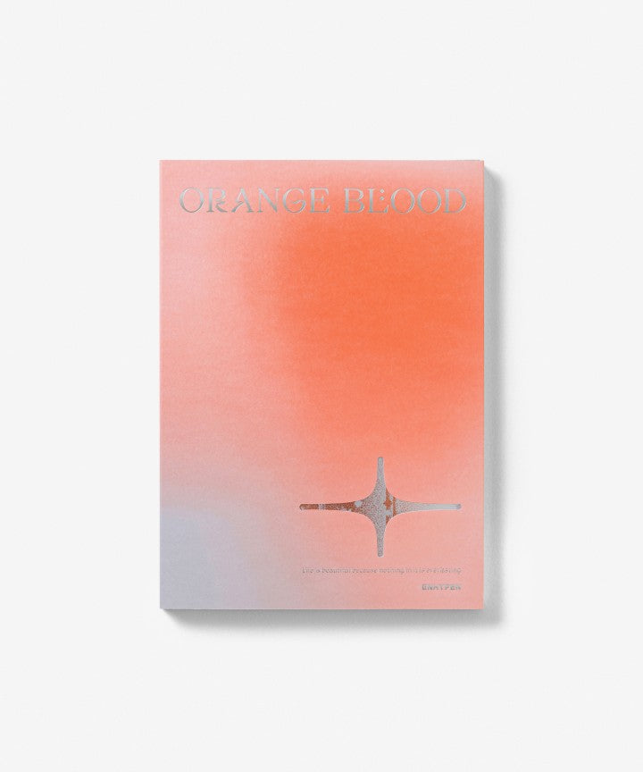 [ENHYPEN|انهايبن] (One) ENHYPEN - ORANGE BLOOD (Weverse Exclusive) (KSANA Ver.) 175 x 245 mm, 92p Photo Book | انهايبن - أورانج بلاد (حصري ويفرس) (نسخة كسانا) ١٧٥ × ٢٤٥ مم، كتاب صور ٩٢ صفحة