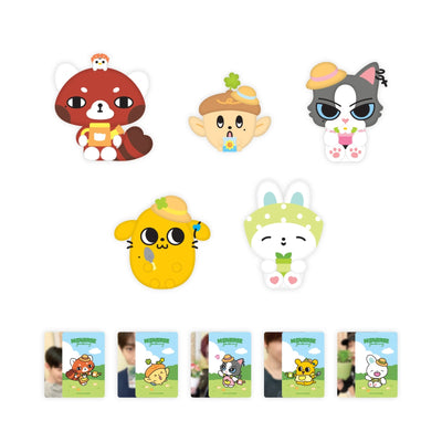 [AND2BLE|آند تو بل] {Kpop} (One) AND2BLE - Gardening Plush Doll 16-20 x 16-22 cm (2026 OFFICIAL CHARACTER POP-UP [N:DVERSE GARDENING]) | آند تو بل - دمية قطيفة الحديقة ١٦–٢٠ × ١٦–٢٢ سم (بوب أب الشخصيات الرسمي ٢٠٢٦ [N:DVERSE GARDENING])
