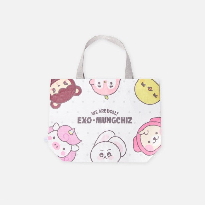 [EXO|أكسو] (One) EXO - Reusable Bag (2026 [We are DOLL! EXO-MUNGCHIZ] Character MD) | أكسو - حقيبة قابلة لإعادة الاستخدام (مجموعة شخصيات EXO-MUNGCHIZ ٢٠٢٦)