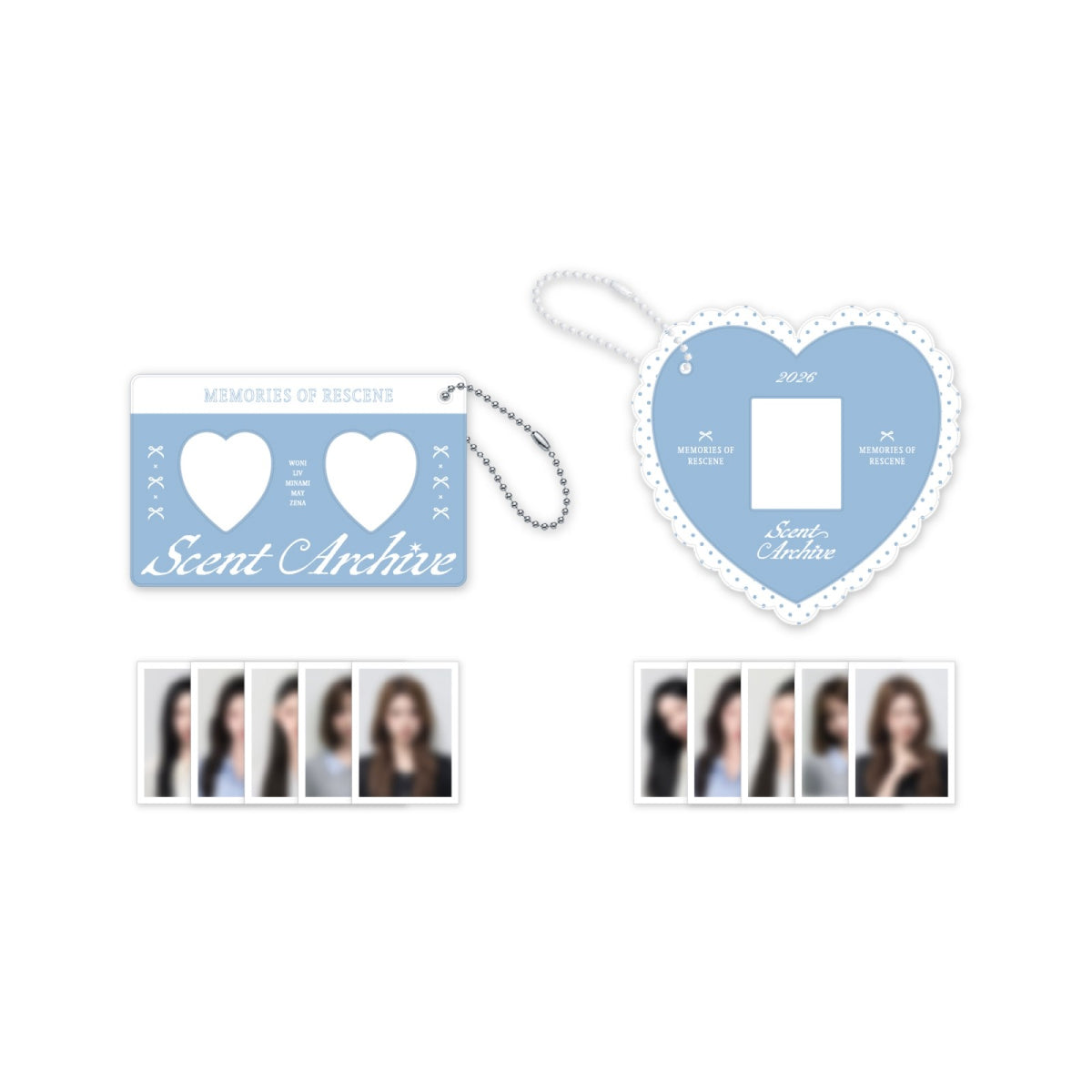 [RESCENE|ريسين] {Kpop} (One) RESCENE - ID Photo Holder (POP-UP [Scent Archive - MEMORIES OF RESCENE] OFFICIAL MD) | ريسين - حامل صورة الهوية (بوب أب [أرشيف العطر - ذكريات ريسين] المنتجات الرسمية)