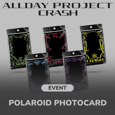 [ALLDAY PROJECT|أولداي بروجكت] {Kpop} (One) ALLDAY PROJECT - The 2nd EP Album [CRASH] (LITE Ver., Random 1 of 5) 70 x 124 mm | أولداي بروجكت - الألبوم القصير الثاني [CRASH] (نسخة LITE، واحدة عشوائية من ٥) ٧٠ × ١٢٤ مم