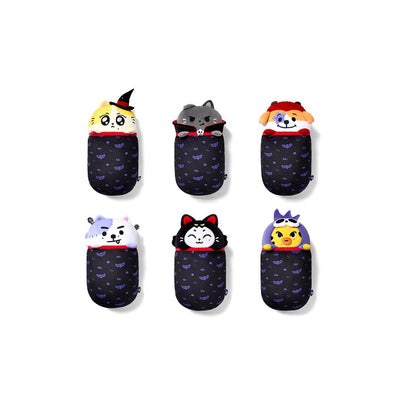 [ENHYPEN|انهايبن] (One) ENHYPEN - SPOOKY ENCHIN Plush Pillow, about 46 x 27 x 16 cm, 6 Characters (SPOOKY ENCHIN) | انهايبن - وسادة قطيفة SPOOKY ENCHIN، نحو ٤٦ × ٢٧ × ١٦ سم، ٦ شخصيات (مجموعة SPOOKY ENCHIN)