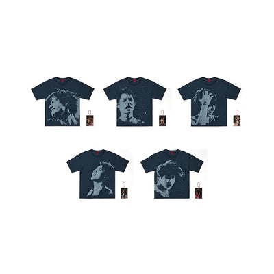 [CORTIS|كورتيس] {Kpop} (One) CORTIS - Photo T-Shirt (Navy) 100% Cotton, WS/M/L/XL (2026 TOUR 'PUT YOUR PHONE DOWN') | كورتيس - تي شيرت بالصورة (كحلي)