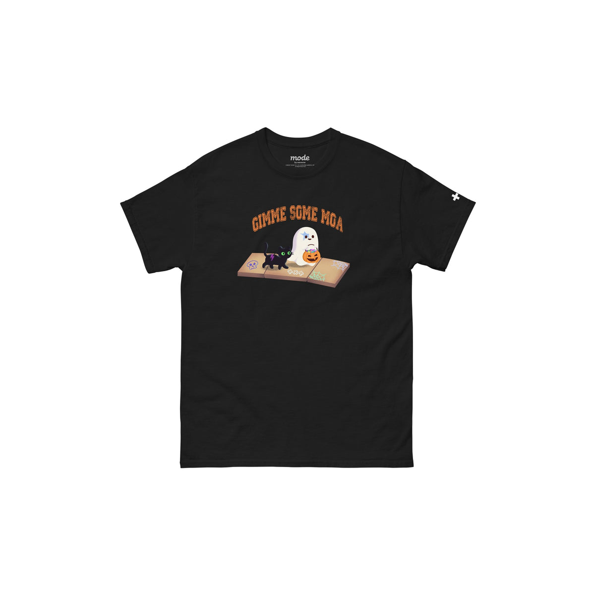[TXT|تي اكس تي] (One) TOMORROW X TOGETHER - GIMME SOME MOA S/S Tee (Black, Size S-3XL) | تومورو × توغيذر - تي شيرت GIMME SOME MOA (أسود، مقاسات S حتى 3XL)