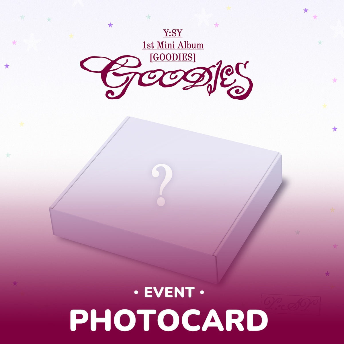 [Y:SY|واي إس واي] {Kpop} (One) Y:SY (LEE SEOYEON) - The 1st Mini Album [GOODIES] (Random Ver.) | واي إس واي (لي سو يون) - الألبوم المصغّر الأول [غوديز] (نسخة عشوائية)