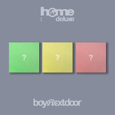 [BOYNEXTDOOR|بوي نكست دور] {Kpop} (Set) BOYNEXTDOOR - 1st Studio Album Repackage [HOME: DELUXE] (HAZE + OVERDRIVE + SPARK, Set of 3) | بوي نكست دور - إعادة إصدار الألبوم الاستوديو الأول [هوم: ديلوكس] (طقم من ٣ نسخ)