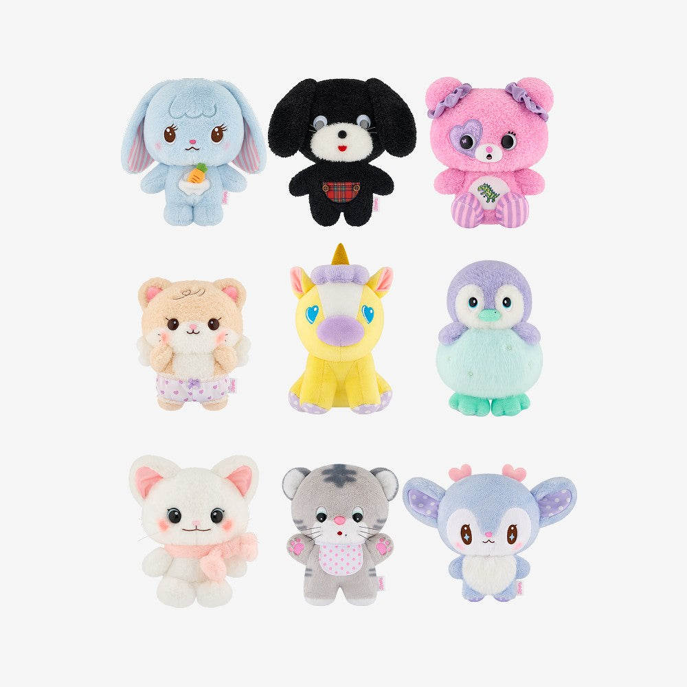 [Twice|توايس] {Kpop} (One) TWICE - TDOONGZ Plush Doll (Original Ver.) (TWICE THE THRILL Pop-Up Store) | توايس - دمية تدونغز القطيفة (النسخة الأصلية) (متجر توايس ذا ثريل المؤقت)