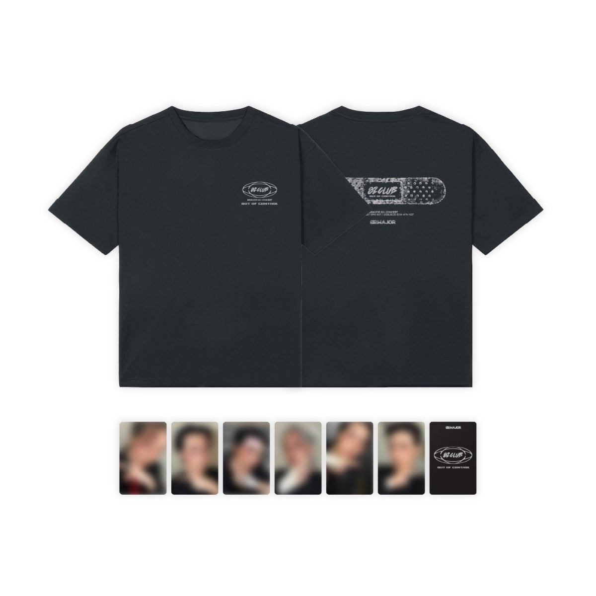 [82MAJOR|٨٢ ميجور] {Kpop} (One) 82MAJOR - T-Shirt (Free Size, Chest 59 cm) (6th Concert [82CLUB]) | ٨٢ ميجور - تي شيرت (مقاس حر، الصدر ٥٩ سم) (الحفل السادس [82CLUB])