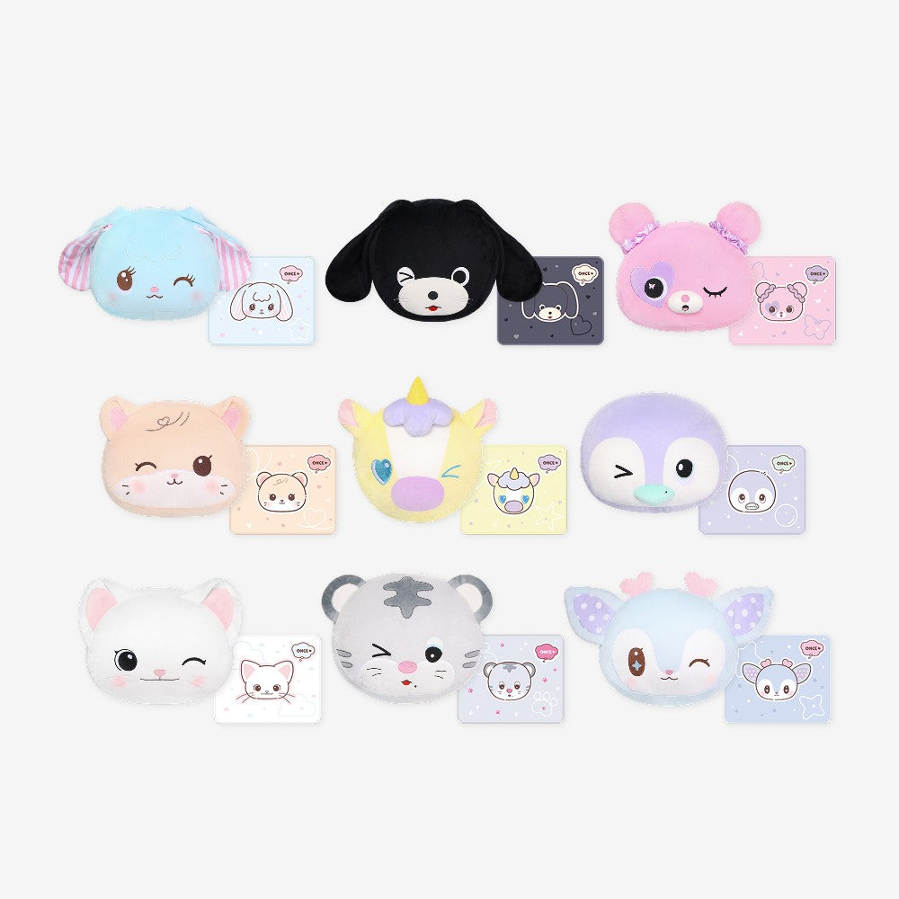 [Twice|توايس] {Kpop} (Set) TWICE - TDOONGZ Cushion Blanket (TWICE THE THRILL Pop-Up Store) | توايس - وسادة وبطانية تدونغز (متجر توايس ذا ثريل المؤقت)
