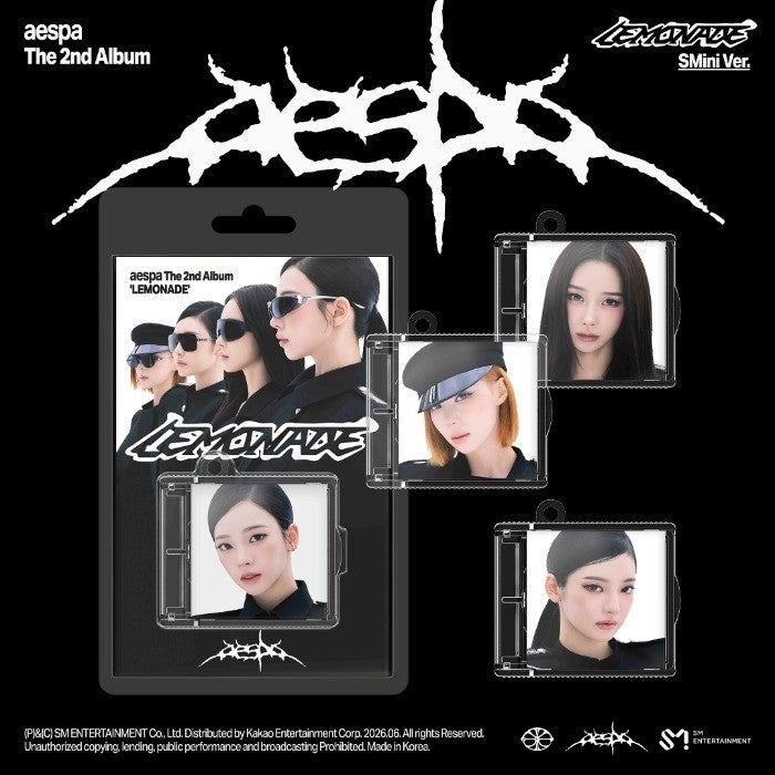 [aespa|إسبا] {Kpop} (One) aespa - The 2nd Album [LEMONADE] (SMini Ver.) (Smart Album) | إسبا - الألبوم الثاني [ليموناد] (نسخة إس ميني) (ألبوم ذكي)