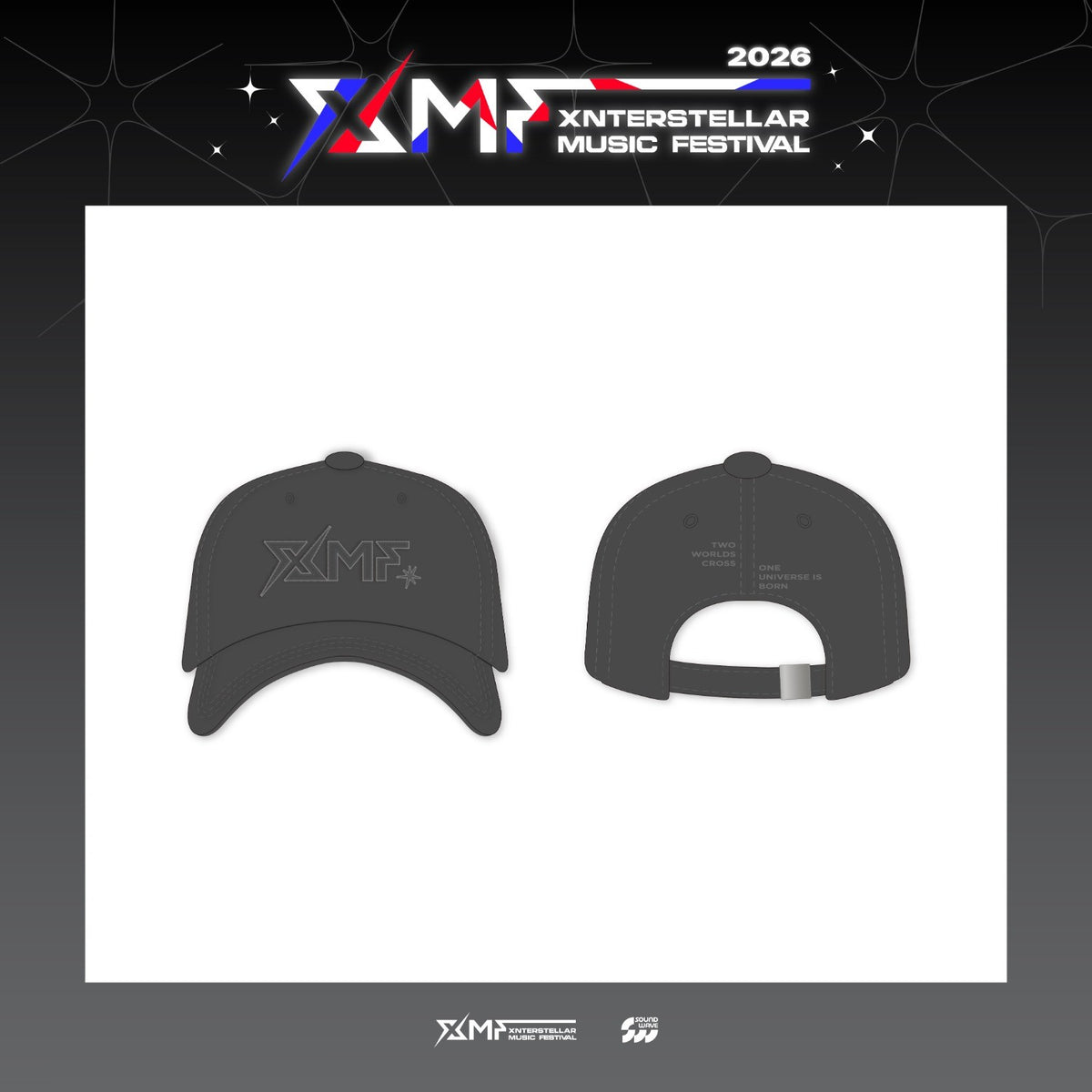 [XMF|إكس إم إف] {Kpop} (One) XMF - Ball Cap Free Size (XMF 2026 Xnterstellar Music Festival) | إكس إم إف - قبعة بيسبول مقاس حر (مهرجان إكسنترستيلار الموسيقي XMF 2026)