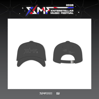 [XMF|إكس إم إف] {Kpop} (One) XMF - Ball Cap Free Size (XMF 2026 Xnterstellar Music Festival) | إكس إم إف - قبعة بيسبول مقاس حر (مهرجان إكسنترستيلار الموسيقي XMF 2026)