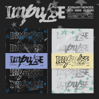 [Xdinary Heroes|إكسدينري هيروز] {Kpop} (One) XDINARY HEROES - The 9th Mini Album [IMPULSE] (Photobook Ver., Random 1 of 2: BACKSTAGE / Band of Outsiders) | إكسدينري هيروز - الألبوم المصغّر التاسع [IMPULSE] (نسخة كتيّب الصور، عشوائي ١ من ٢)