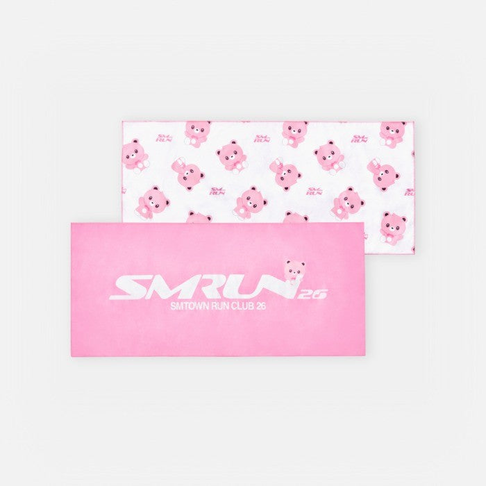 [SMTOWN|إس إم تاون] {Kpop} (One) SMTOWN RUN CLUB 26 - Sports Towel 90 x 40 cm | إس إم تاون ران كلوب 26 - منشفة رياضية