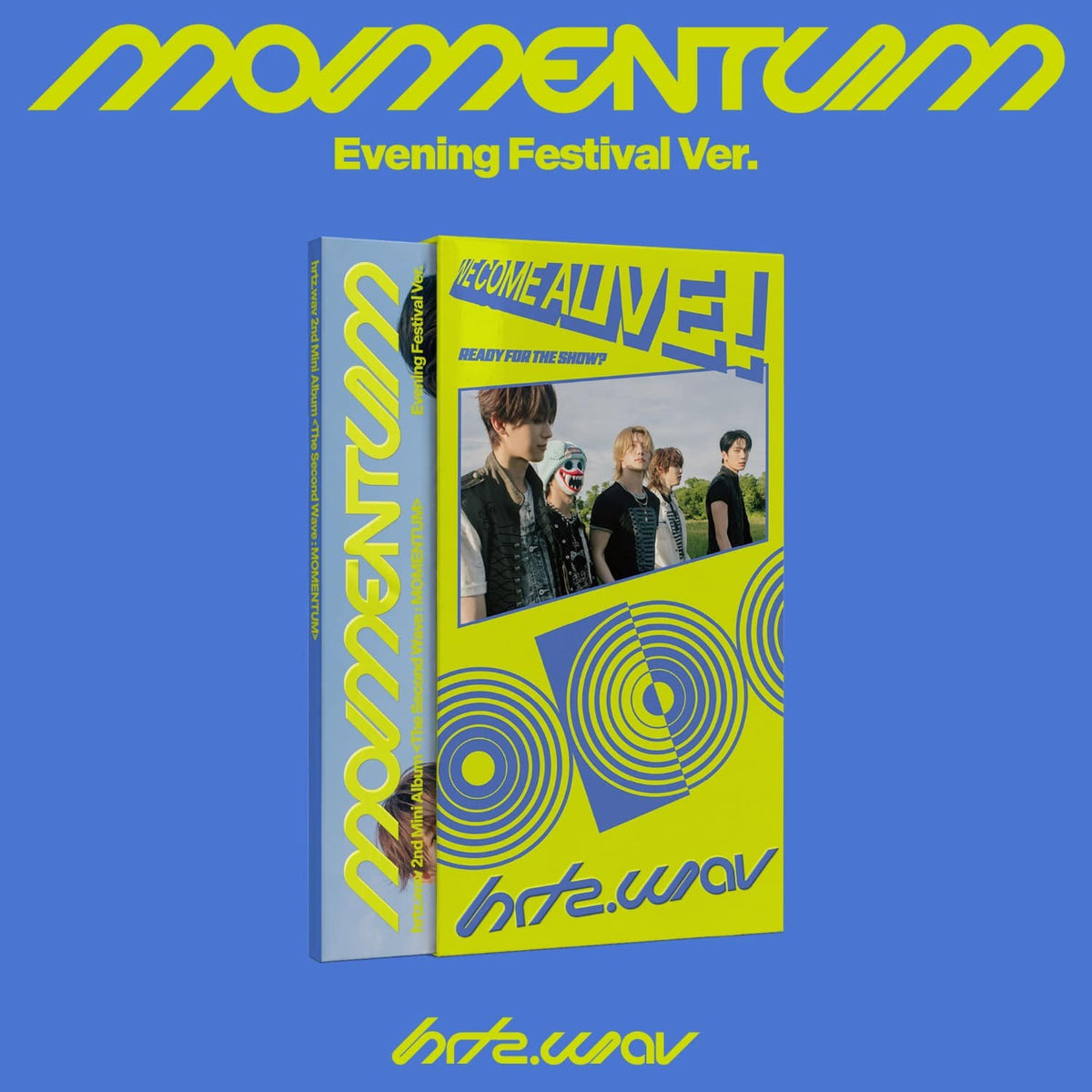 [hrtz.wav|هارتس ويف] {Kpop} (One) hrtz.wav - 2nd Mini Album [The Second Wave : MOMENTUM] (Evening Festival Ver.) | هارتس ويف - الألبوم المصغّر الثاني [ذا سيكند ويف: مومنتوم] (نسخة إيفنينغ فيستيفال)