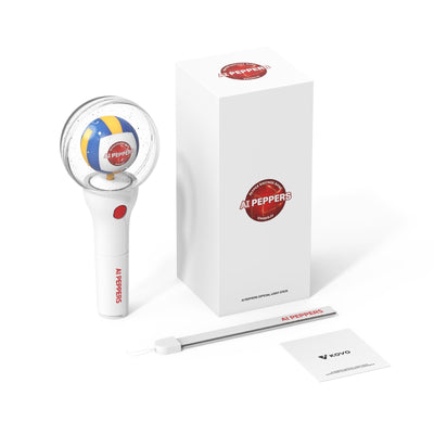 [Lightstick|عصا إضاءة] (One) KOVO Official Light Stick - AI PEPPERS 9.5 x 9.5 x 23 cm (2025 Korean Volleyball) | عصا الإضاءة الرسمية إيه آي بيبرز ٩٫٥ × ٩٫٥ × ٢٣ سم (دوري الكرة الطائرة الكوري ٢٠٢٥)