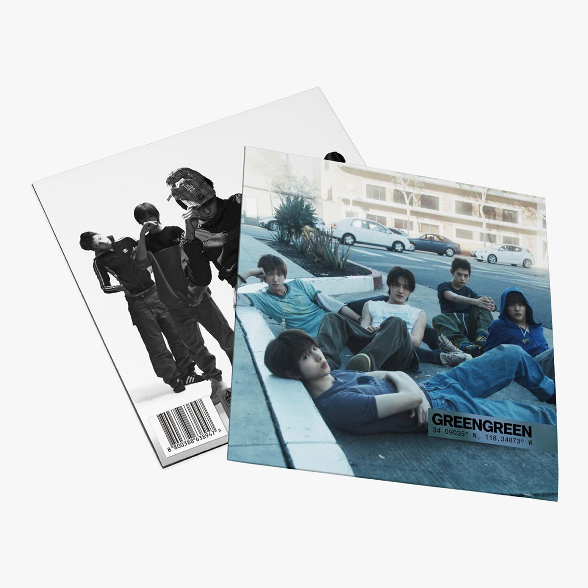 [CORTIS|كورتيس] {Kpop} (Set) CORTIS - The 2nd EP [GREENGREEN_playextended] (Vinyl Ver., Set of 2 - STREET + STUDIO) | كورتيس - الألبوم المصغّر الثاني [GREENGREEN_playextended] (أسطوانة فينيل، طقم من قطعتين - STREET + STUDIO)