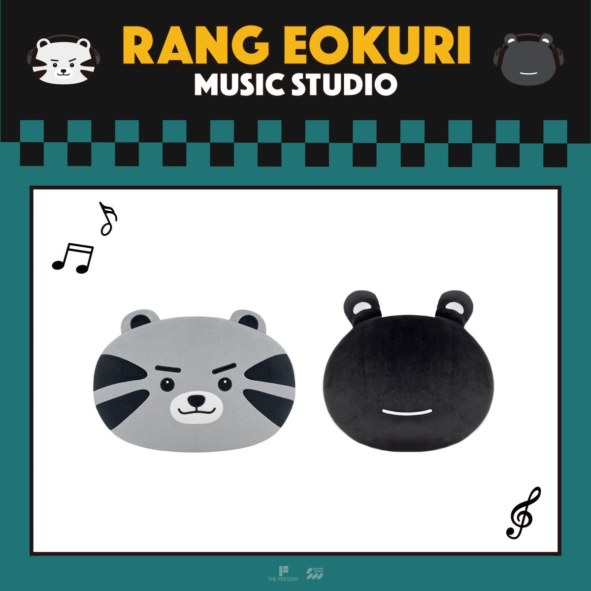 [Actor|ممثل] (One) AHN HYO SEOP - Face Cushion RANG 400 x 297 mm / EOKURI 348 x 367 mm (Pop-Up [RANG & EOKURI MUSIC STUDIO]) | آن هيو سوب - وسادة بشكل الوجه (متجر البوب أب [RANG & EOKURI MUSIC STUDIO])