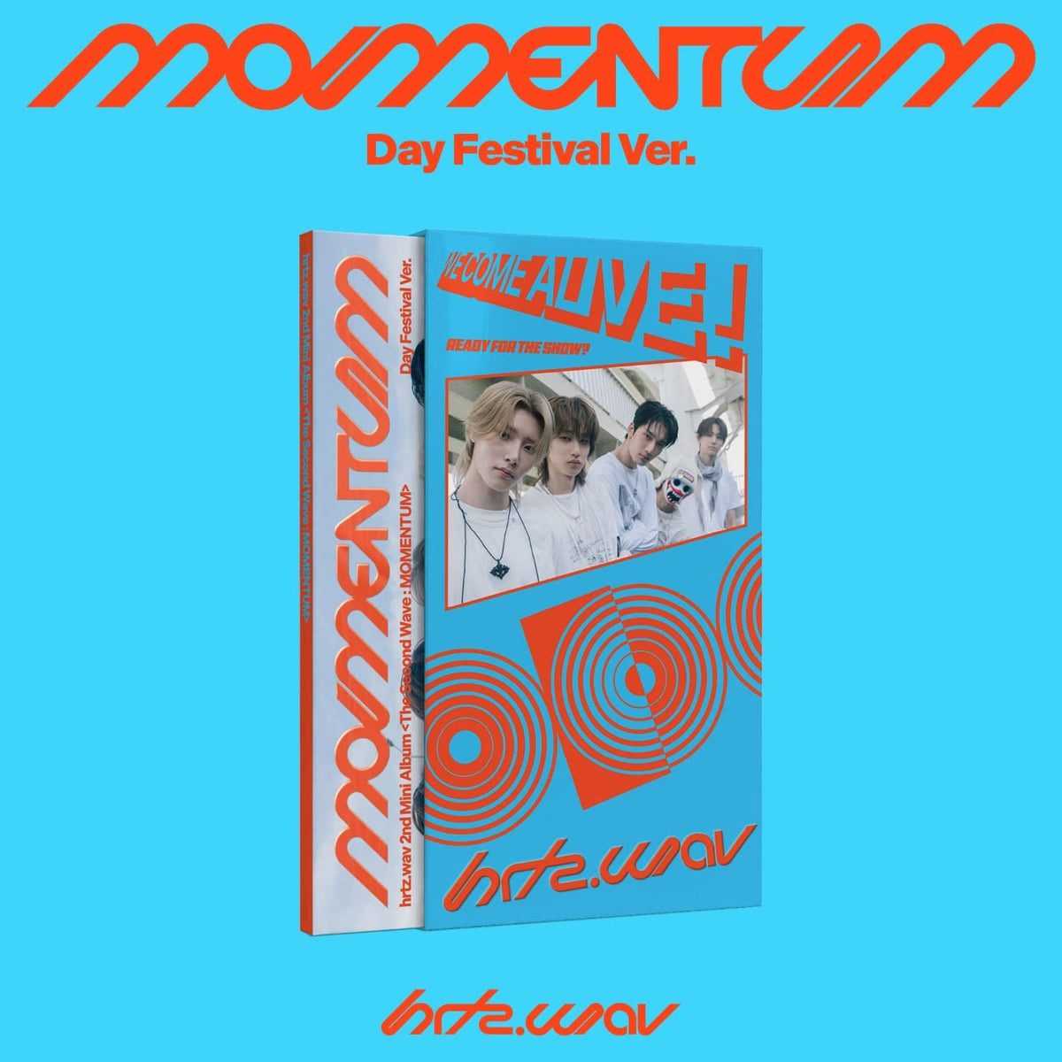 [hrtz.wav|هارتس ويف] {Kpop} (One) hrtz.wav - 2nd Mini Album [The Second Wave : MOMENTUM] (Day Festival Ver.) | هارتس ويف - الألبوم المصغّر الثاني [ذا سيكند ويف: مومنتوم] (نسخة داي فيستيفال)
