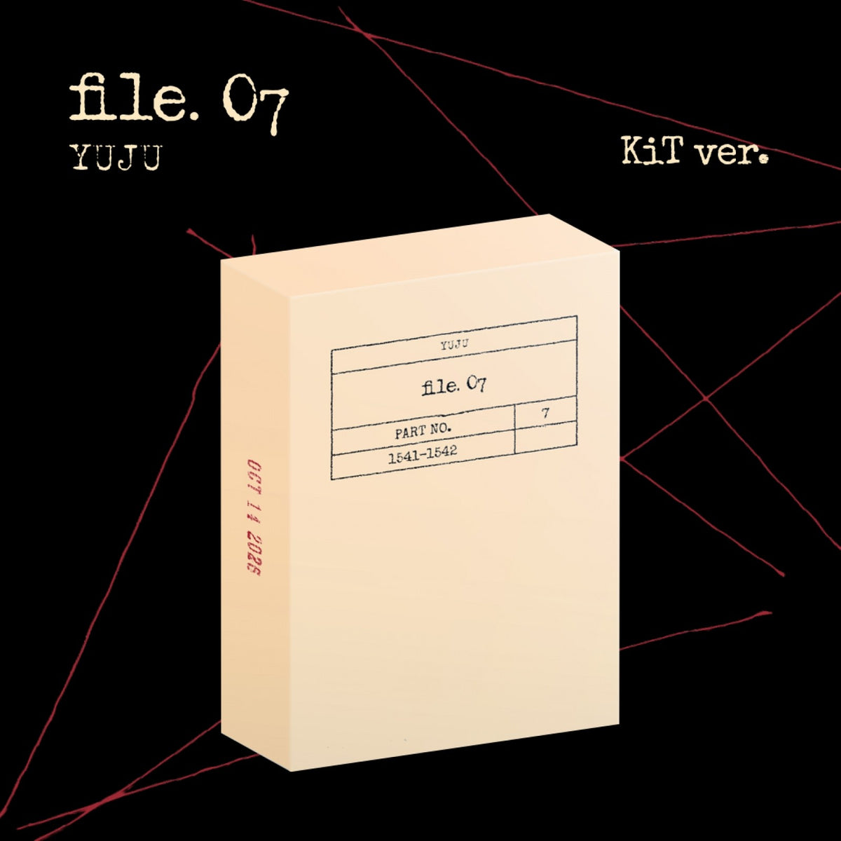 [YUJU|يوجو] {Kpop} (One) YUJU (GFRIEND) - The 4th Mini Album [file. 07] (KiT Ver.) 13.4 x 10 x 3.6 cm + 23 Photocards | يوجو (جيفريند) - الألبوم المصغّر الرابع [فايل 07] (نسخة كيت) 13.4 × 10 × 3.6 سم + 23 بطاقة صور