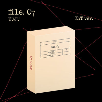 [YUJU|يوجو] {Kpop} (One) YUJU (GFRIEND) - The 4th Mini Album [file. 07] (KiT Ver.) 13.4 x 10 x 3.6 cm + 23 Photocards | يوجو (جيفريند) - الألبوم المصغّر الرابع [فايل 07] (نسخة كيت) 13.4 × 10 × 3.6 سم + 23 بطاقة صور