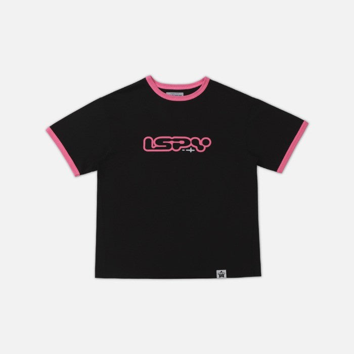 [NCT WISH|ان سي تي ويش] {Kpop} (One) NCT WISH - Ringer T-Shirt (Free Size, Chest 124 cm) ([I SPY] Pop-up [WISH LAND]) | ان سي تي ويش - تي شيرت رينغر (مقاس حر، محيط الصدر ١٢٤ سم) (متجر [WISH LAND] المؤقت)