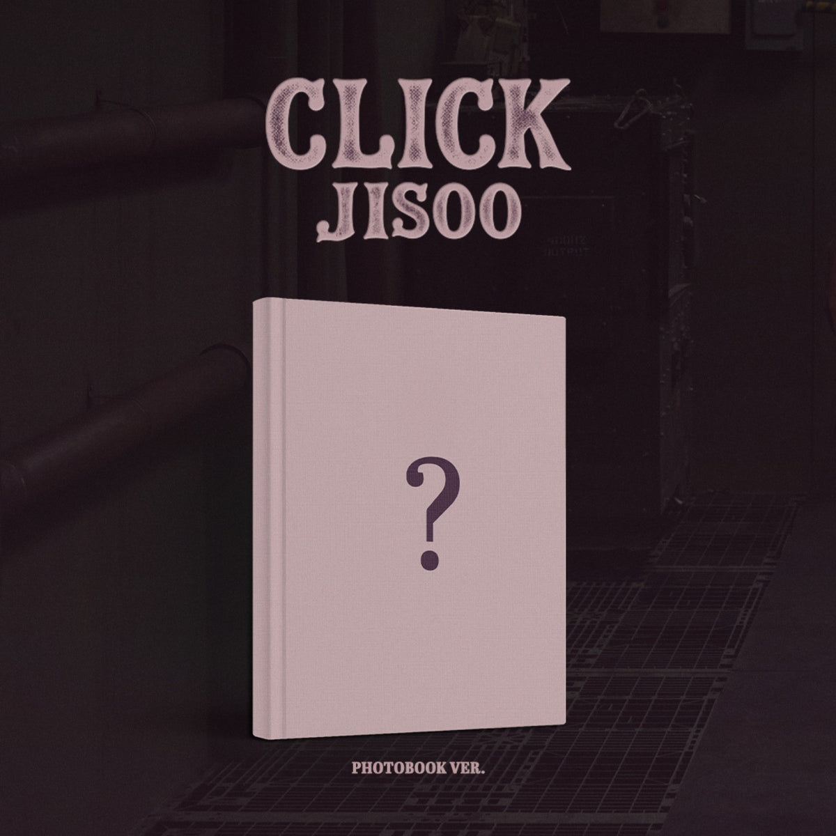 [Blackpink|بلاكبينك] (One) BLACKPINK JISOO - Single Album [CLICK] (Photobook Ver.) 15 x 21 cm | بلاك بينك جيسو - ألبوم منفرد كليك (نسخة كتيب الصور)