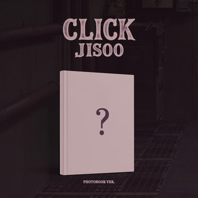 [Blackpink|بلاكبينك] (One) BLACKPINK JISOO - Single Album [CLICK] (Photobook Ver.) 15 x 21 cm | بلاك بينك جيسو - ألبوم منفرد كليك (نسخة كتيب الصور)