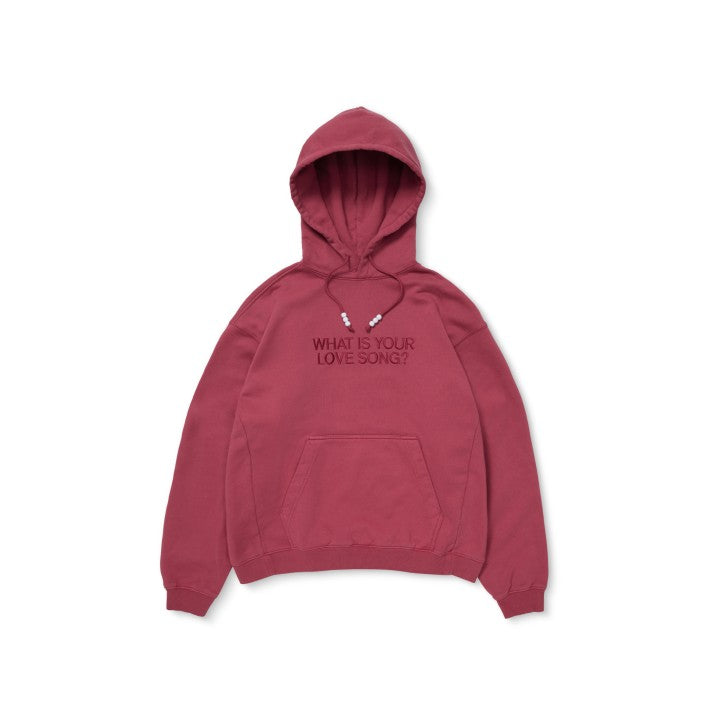 [BTS|بانتقان] (One) BTS - Heavyweight French Terry Hoodie (Red) - Sizes L / XL | بي تي اس - هودي فرنش تيري ثقيل (أحمر) - مقاسات L / XL