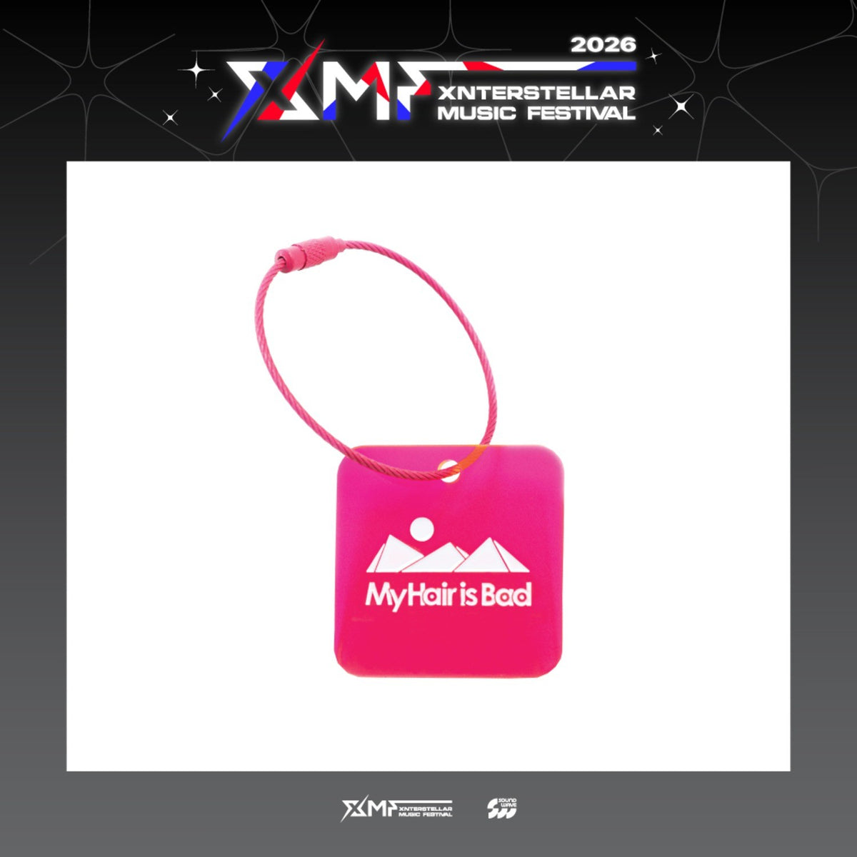 [My Hair is Bad|ماي هير إز باد] {Kpop} (One) MY HAIR IS BAD - Wire Key Holder (XMF 2026 Xnterstellar Music Festival) | ماي هير إز باد - حامل مفاتيح سلكي (مهرجان XMF 2026 إكسنترستيلار الموسيقي)