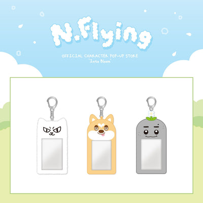 [N.FLYING|ان فلاينق] {Kpop} (Set) N.FLYING - Photo Card Holder Keyring (Character Pop-Up Store [Into Bloom]) | ان فلاينق - سلسلة مفاتيح بحافظة بطاقة صور