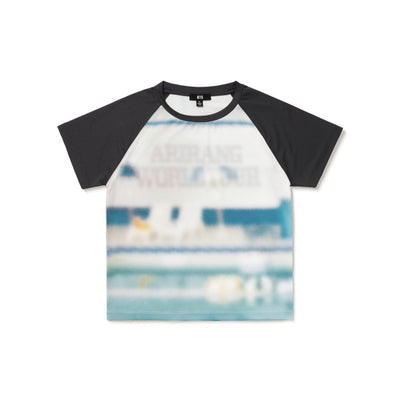 [BTS|بانتقان] (One) BTS - S/S Crop T-Shirt (WORLD TOUR 'ARIRANG' 2nd Drop) | بي تي اس - تي شيرت قصير الأكمام بقَصّة قصيرة (جولة ARIRANG العالمية - الإصدار الثاني)