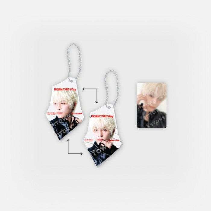 [WayV|واي في] {Kpop} (Set) WayV - Lenticular Acrylic Keyring Set (2026 Concert [BORN THIS Way]) | واي في - طقم ميدالية أكريليك عدسية (حفل ٢٠٢٦ [BORN THIS Way])