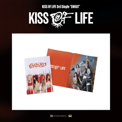 [KISS OF LIFE|كيس أوف لايف] {Kpop} (One) KISS OF LIFE - Behind Mini Photobook (Pop-up 3rd Single [SWEAT]) | كيس أوف لايف - كتيب صور الكواليس المصغّر (بوب أب سويت)