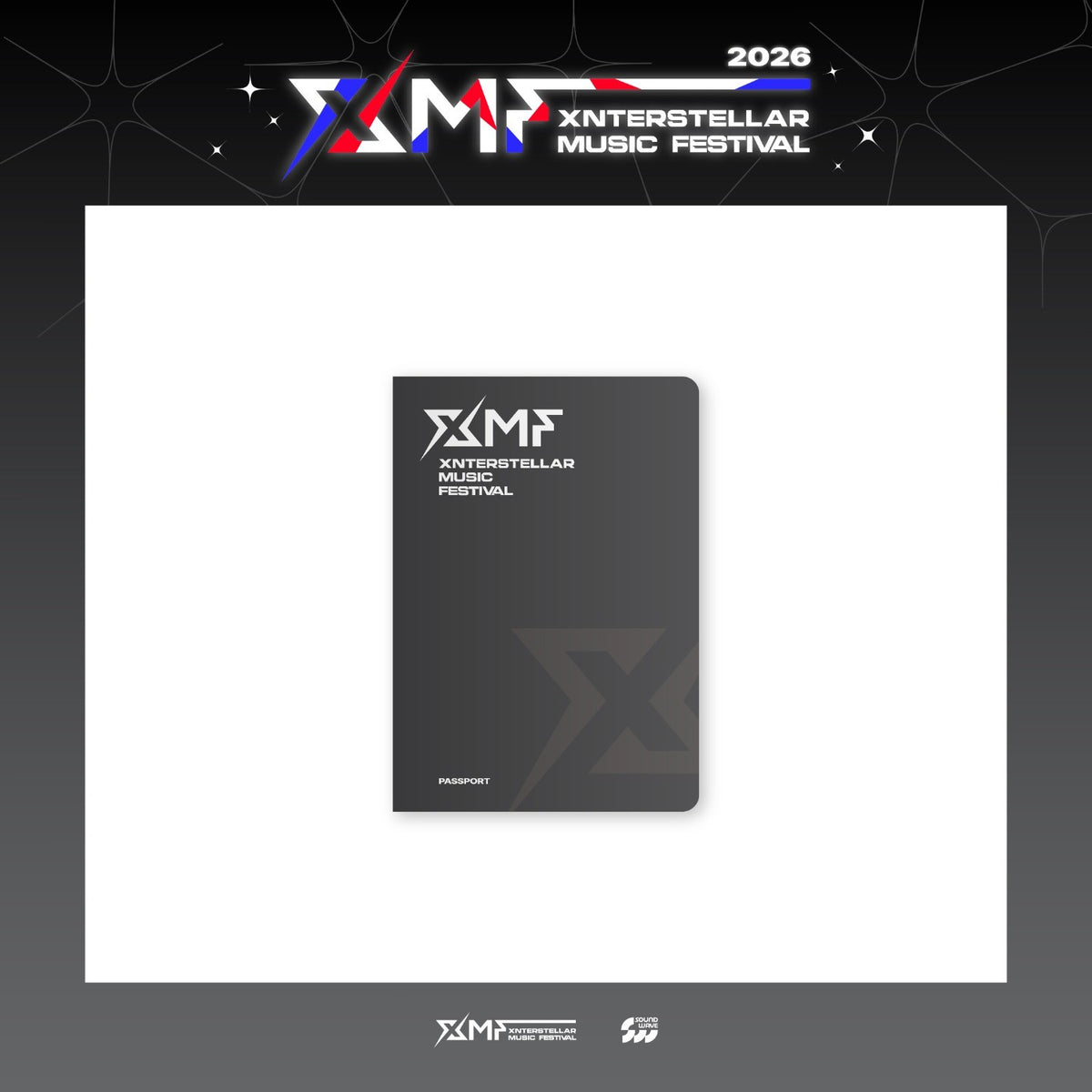 [XMF|إكس إم إف] {Kpop} (One) XMF - Official Passport Notebook 8.8 x 12.5 cm (20 p) (XMF 2026 Xnterstellar Music Festival) | إكس إم إف - دفتر جواز السفر الرسمي ٨٫٨ × ١٢٫٥ سم (٢٠ صفحة) (مهرجان إكسنترستيلار الموسيقي XMF 2026)