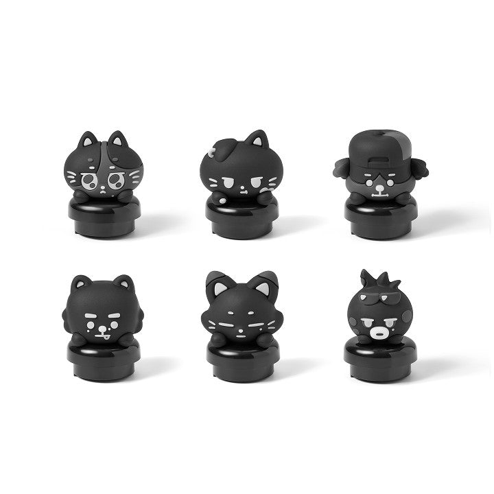 [ENHYPEN|انهايبن] (One) ENHYPEN - SPOOKY ENCHIN Official Light Stick Deco Figure, 6 Characters (SPOOKY ENCHIN) | انهايبن - مجسم تزيين العصا الرسمية SPOOKY ENCHIN، ٦ شخصيات (مجموعة SPOOKY ENCHIN)