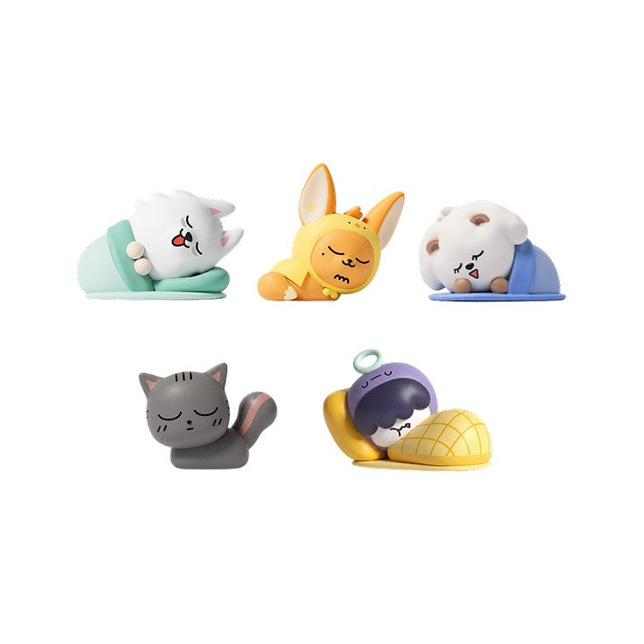 [TXT|تي اكس تي] (One) TOMORROW X TOGETHER - PPULBATU Monitor Figure, 5 Characters, with Ball Chain & Tape (PPULBATU (PLUS x TOGETHER) Official Character) | تومورو إكس توغيذر - مجسم شاشة PPULBATU، ٥ شخصيات، مع سلسلة كروية ولاصق (شخصيات PPULBATU الرسمية)
