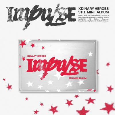 [Xdinary Heroes|إكسدينري هيروز] {Kpop} (One) XDINARY HEROES - The 9th Mini Album [IMPULSE] (FANS Album Ver., Smart Album 6 x 9 x 1.3 cm) | إكسدينري هيروز - الألبوم المصغّر التاسع [IMPULSE] (نسخة FANS الذكية)