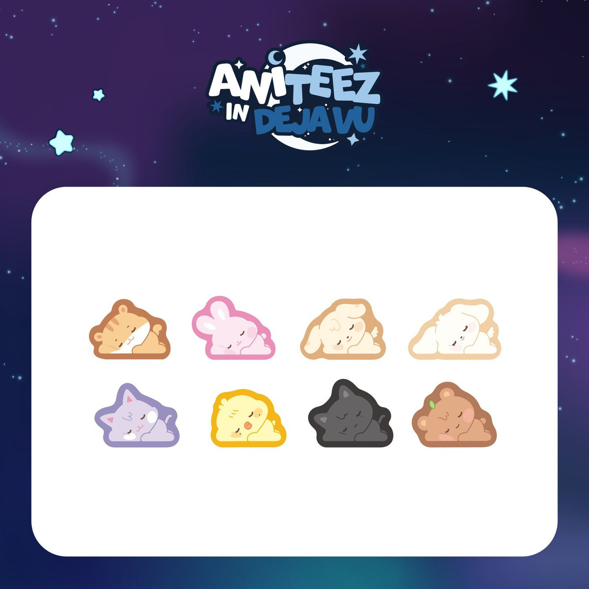 [ATEEZ|أتيز] (One) ATEEZ - ANITEEZ Tiny Rug approx. 55 x 41.3 cm (Pop-up [ANITEEZ IN DEJA VU]) | أتيز - سجادة أنيتيز الصغيرة نحو ٥٥ × ٤١٫٣ سم (بوب أب [أنيتيز إن ديجا فو])