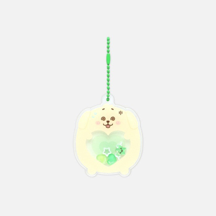 [NCT WISH|ان سي تي ويش] {Kpop} (One) NCT WISH - Shaker Acrylic Keyring 5.9 x 6.8–7.4 cm ([I SPY] Pop-up [WISH LAND]) | ان سي تي ويش - ميدالية أكريليك هزّازة ٥٫٩ × ٦٫٨–٧٫٤ سم (متجر [WISH LAND] المؤقت)