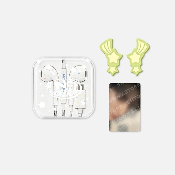 [NCT DREAM|ان سي تي دريم] (Set) NCT DREAM - Earphone + Case + Star Parts + Photocard (10th Anniversary) | ان سي تي دريم - سماعة + علبة + زينة نجمة + بطاقة صور (الذكرى العاشرة)