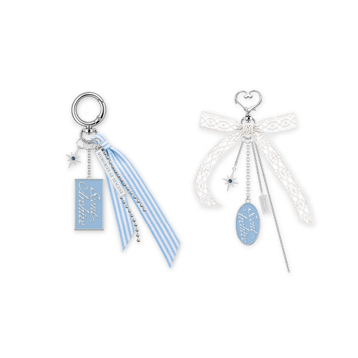[RESCENE|ريسين] {Kpop} (One) RESCENE - Objet Keyring (POP-UP [Scent Archive - MEMORIES OF RESCENE] OFFICIAL MD) | ريسين - ميدالية مفاتيح أوبجيه (بوب أب [أرشيف العطر - ذكريات ريسين] المنتجات الرسمية)
