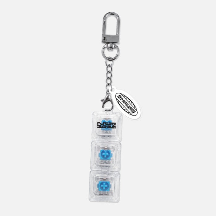 [NCT|ان سي تي] (One) NCT - Key Cap Body Keyring (NCT 10th Anniversary [NCT 2026] Exhibition : Neo Dimension) | ان سي تي - ميدالية حامل كي كاب (معرض NCT 2026 للذكرى العاشرة : نيو دايمنشن)