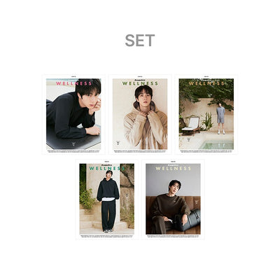 [BTS|بانتقان] (Set) BTS JIN - Esquire WELLNESS Magazine Issue 03 (2026.10 / Set of 5 Covers A-E) 220 x 275 mm | بي تي اس جين - مجلة إسكواير ويلنس العدد 03 (2026.10 / طقم 5 أغلفة A-E)