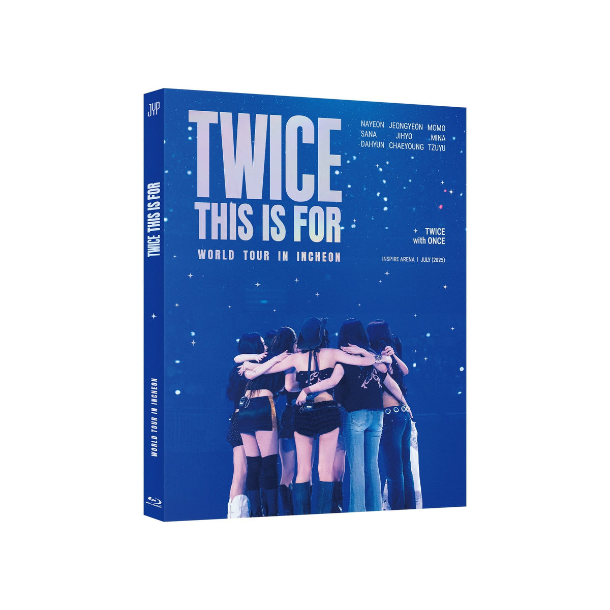 [Twice|توايس] {Kpop} (One) TWICE - <THIS IS FOR> World Tour in Incheon Blu-ray (2 Discs) | توايس - بلو راي جولة <ذيس إز فور> العالمية في إنتشون (قرصان)