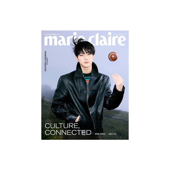 [ENHYPEN|إنهايبن] (One) ENHYPEN - Marie Claire Korea Magazine No.409 (2026.11 / F Type) 225 x 285 mm | إنهايبن - مجلة ماري كلير كوريا العدد 409 (نوفمبر 2026 / النوع و)