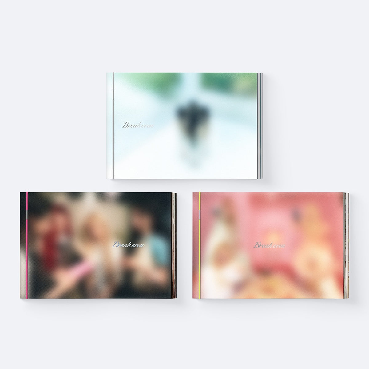 [ILLIT|ايليت] {Kpop} (Set) ILLIT - 5th Mini Album [BREAK EVEN] SET of 3 (BURNING + QUIET + MAD Ver.) | ايليت - الألبوم المصغر الخامس [BREAK EVEN] طقم من ٣ (BURNING + QUIET + MAD)