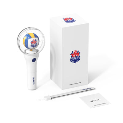 [Lightstick|عصا إضاءة] (One) KOVO Official Light Stick - HI-PASS 9.5 x 9.5 x 23 cm (2025 Korean Volleyball) | عصا الإضاءة الرسمية هاي باس ٩٫٥ × ٩٫٥ × ٢٣ سم (دوري الكرة الطائرة الكوري ٢٠٢٥)