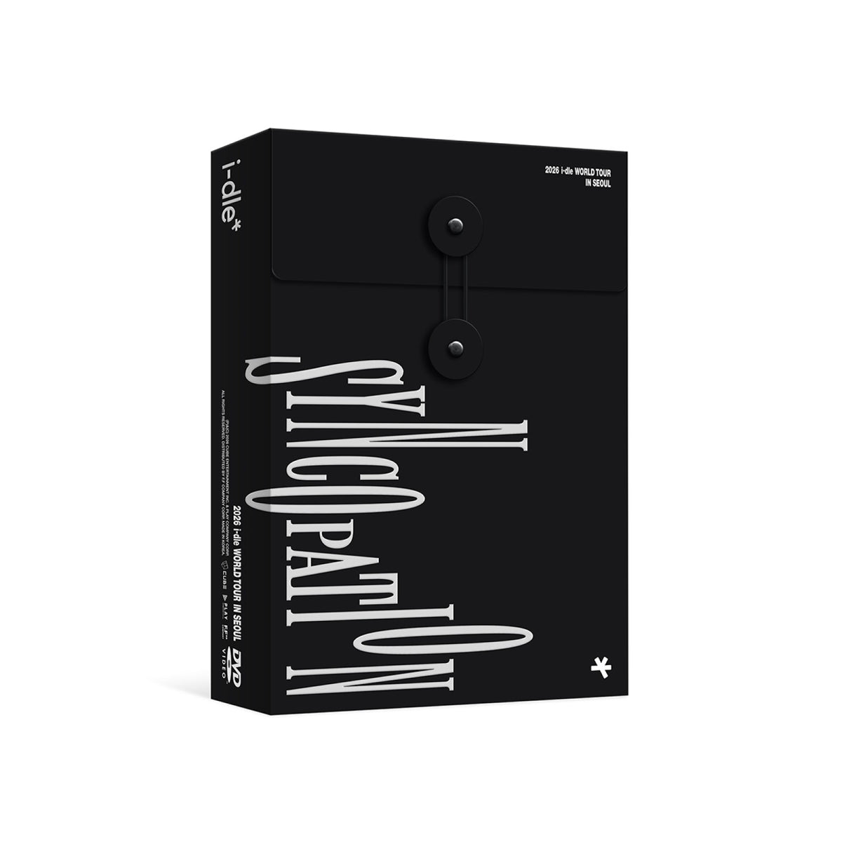 [(G)I-DLE|جي أيدل] {Kpop} (One) i-dle - 2026 WORLD TOUR [Syncopation] IN SEOUL DVD (2 Discs) | جي أيدل - الجولة العالمية ٢٠٢٦ [Syncopation] في سيول (دي في دي) (قرصان)