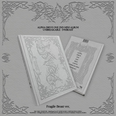 [ALPHA DRIVE ONE|ألفا درايف ون] {Kpop} (One) ALPHA DRIVE ONE - The 2nd Mini Album [UNBREAKABLE : 少年BEAST] (Fragile Beast Ver.) | ألفا درايف ون - الألبوم المصغّر الثاني [أنبريكابل : 少年BEAST] (نسخة فراجايل بيست)